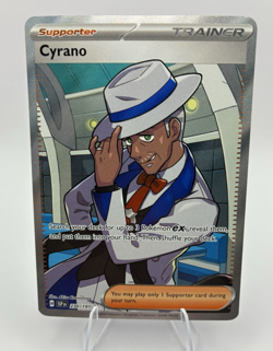 Cyrano Full Art, Pokemon Near Mint, Surging Sparks, Ultra Rare, 230/191 - Image 1