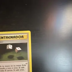 Pokemon Gambler 60/62 Fossil 1st Edition Trainer Regular Common Spanish 1999 - Image 3