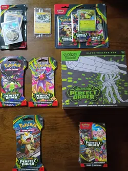 Pokemon Mega Evolution Perfect Order Elite Trainer Box Lot - LOTS OF EXTRAS - Image 4