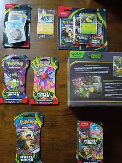 Pokemon Mega Evolution Perfect Order Elite Trainer Box Lot - LOTS OF EXTRAS - Image 5