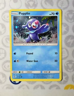 Popplio - Cosmos Holo 39/149 Pokemon Sun & Moon - Image 1