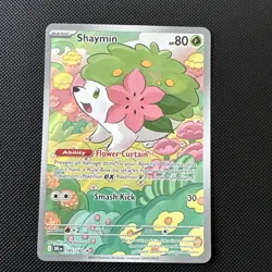 2025 Pokemon Destined Rivals Shaymin #185/182 - Image 2