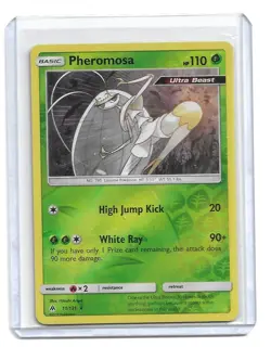 2018 Pokemon - Sun & Moon: Forbidden Light Pheromosa #11/131 Reverse Holo - Image 1