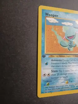 Pokemon TCG Wooper82/111 + Quagsire 45/111 Neo Genesis Set 1st Edition NM WOTC - Image 3