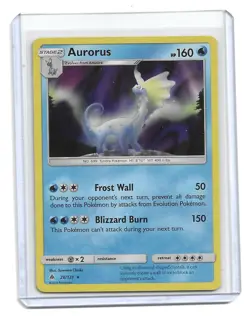 2018 Pokemon - Sun & Moon: Forbidden Light Aurorus #28/131 Holo - Image 1