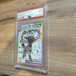 2025 POKEMON SVP EN-SV BLACK STAR PROMO #176 UMBREON EX PSA 9 - Image 2