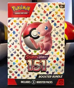 POKEMON 151 Booster Bundle Sealed - Scarlet and Violet 151 820650853210 - Image 1