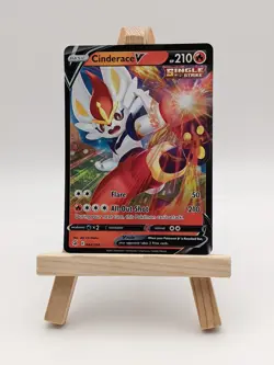Cinderace V 044/264 Swsh08: Fusion Strike Holographic - Image 1