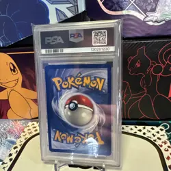 1999 POKEMON BASE SET UNLIMITED #10 MEWTWO-HOLO PSA 7 - Image 4