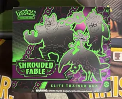 Pokemon TCG Scarlet Violet Shrouded Fable ETB Elite Trainer Box Factory Sealed - Image 1
