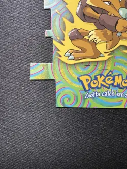 Pokemon TOPPS The Movie Animation Non Holo DIE CUT Alakazam EV9 of 12 - Image 5