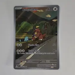Pokemon Kangaskhan 204/182 Sv10 Destined Rivals Illustration Rare Holo 120 HP - Image 1