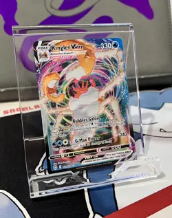 Pokemon TCG Kingler VMAX Sword & Shield: Brilliant Stars 029/172 Ultra Rare - Image 2