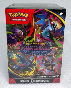 Pokemon Mega Evolution Phantasmal Flames Booster Bundle – Factory Sealed - Image 1