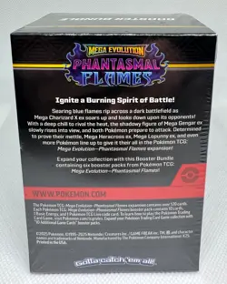 Pokemon Mega Evolution Phantasmal Flames Booster Bundle – Factory Sealed - Image 2