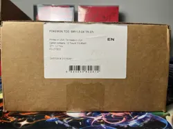 Pokemon Hidden Fates Sealed Tins Case (12 Tins Total) - Image 1