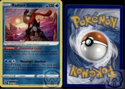 Radiant Greninja 046/189 Radiant Rare Astral Radiance Pokemon Holo NM/M - Image 2