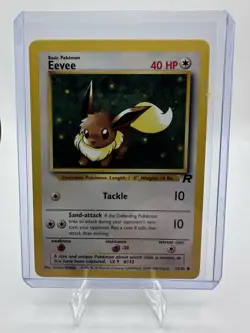 Eevee 55/82 - Team Rocket Set - Vintage - Pokemon TCG - Image 3