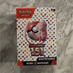 Pokemon Scarlet & Violet 151 Booster Bundle Box Mew TCG Sealed 2023 - Image 1