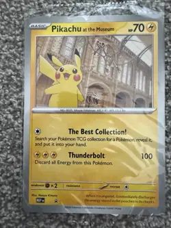 Pokemon TCG Pikachu At The Museum Promo Card Brand New & Sealed x2 - Image 3