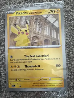 Pokemon TCG Pikachu At The Museum Promo Card Brand New & Sealed x2 - Image 4