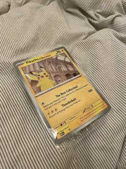 Brand New Sealed - Pokemon TCG Pikachu At The Museum Promo Card - Image 2