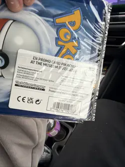 Brand New Sealed - Pokemon TCG Pikachu At The Museum Promo Card - Image 2