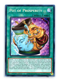 Pot of Prosperity - RA01-EN066 - Secret Rare - 1st Edition - Yugioh - Image 1
