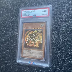Yugioh! Kaiser Glider DCR-051 Ultra Rare Unlimited Vintage PSA 10 GEM MT - Image 1