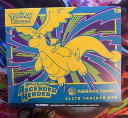 Pokemon TCG Ascended Heroes Pokemon Center Elite Trainer Box PC ETB - NEW SEALED - Image 1