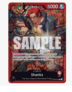 Shanks OP09-001 L Foil One Piece - Image 1