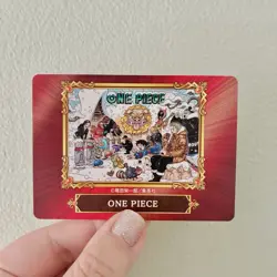 S4759 Straw Hat Crew One Piece Jump Fair in Animate 2024 Exclusive Card Nami - Image 1