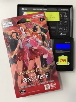 (HEAVY)🔥One Piece Heroines Edition EB 03 Sleeved Booster Pack (Factory Sealed) - Image 1