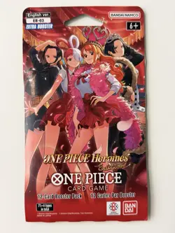 (HEAVY)🔥One Piece Heroines Edition EB 03 Sleeved Booster Pack (Factory Sealed) - Image 2
