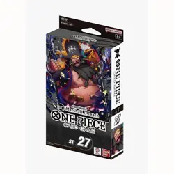 One Piece Black Marshall.D.Teach Starter Deck [ST27] - Image 1
