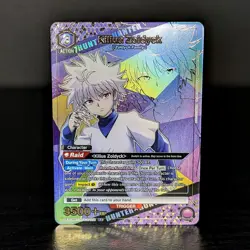 Killua Zoldyck (R*) UNION ARENA HXH HTR-2-059 Parallel ENGLISH - Image 1