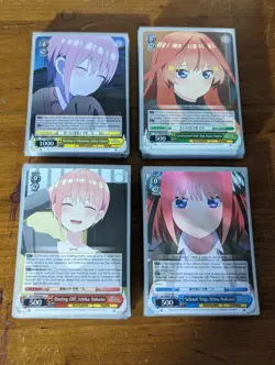 Weiß/Weiss Schwarz The Quintessential Quintuplets 2 2022 (Pick Your Cards) - Image 3