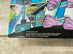 Vintage Teenage Mutant Ninja Turtles 1987 - 100-Piece Technodrome Jigsaw Puzzle - Image 2