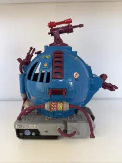 1993 Playmates Teenage Mutant Ninja Turtles Technodrome Scout Vehicle Incomplete - Image 1