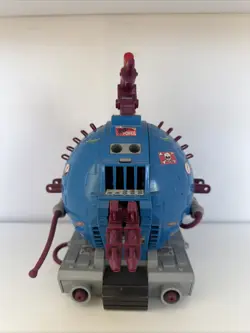 1993 Playmates Teenage Mutant Ninja Turtles Technodrome Scout Vehicle Incomplete - Image 2