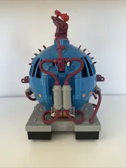 1993 Playmates Teenage Mutant Ninja Turtles Technodrome Scout Vehicle Incomplete - Image 4