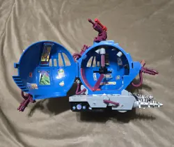 Vintage 1993 Teenage Mutant Ninja Turtles Technodrome Scout vehicle - Image 3