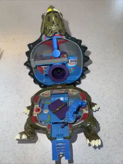 1994 Teenage Mutant Ninja Turtles TMNT Mini Mutants Tokka Technodrome Playset - Image 1