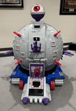 Vintage TMNT Teenage Mutant Ninja Turtles Technodrome 100% Complete 1990 - Image 2