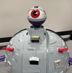 Vintage TMNT Teenage Mutant Ninja Turtles Technodrome 100% Complete 1990 - Image 3