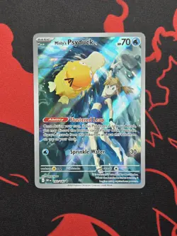 Misty's Psyduck 193/182 Holo Illustration Rare Destined Rivals Pokemon TCG Card - Image 1