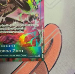 OP15 Treasure Rare Roronoa Zoro OP13-037 English NM Foil - Image 3
