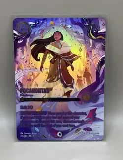 - Disney Lorcana - Pocahontas - Peacekeeper - Winterspell - ICONIC - 241/204 - Image 1