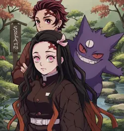 Union Arena - Kimetsu no Yaiba Inosuke Hashibira UE05BT/KMY-1-015 U Demon Slayer - Image 5