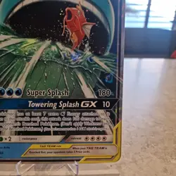 Pokemon 2019 Magikarp and Wailord GX Tag Team Jumbo Promo Card SM166 - Image 4